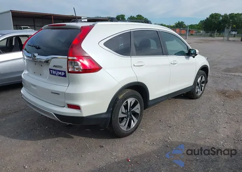 2015 Honda Cr-V Touring из США, поврежденный, VIN 5J6RM4H98FL130051